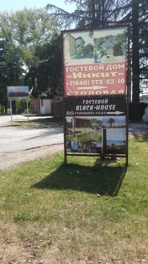 Black-House Pitsunda Exterior foto